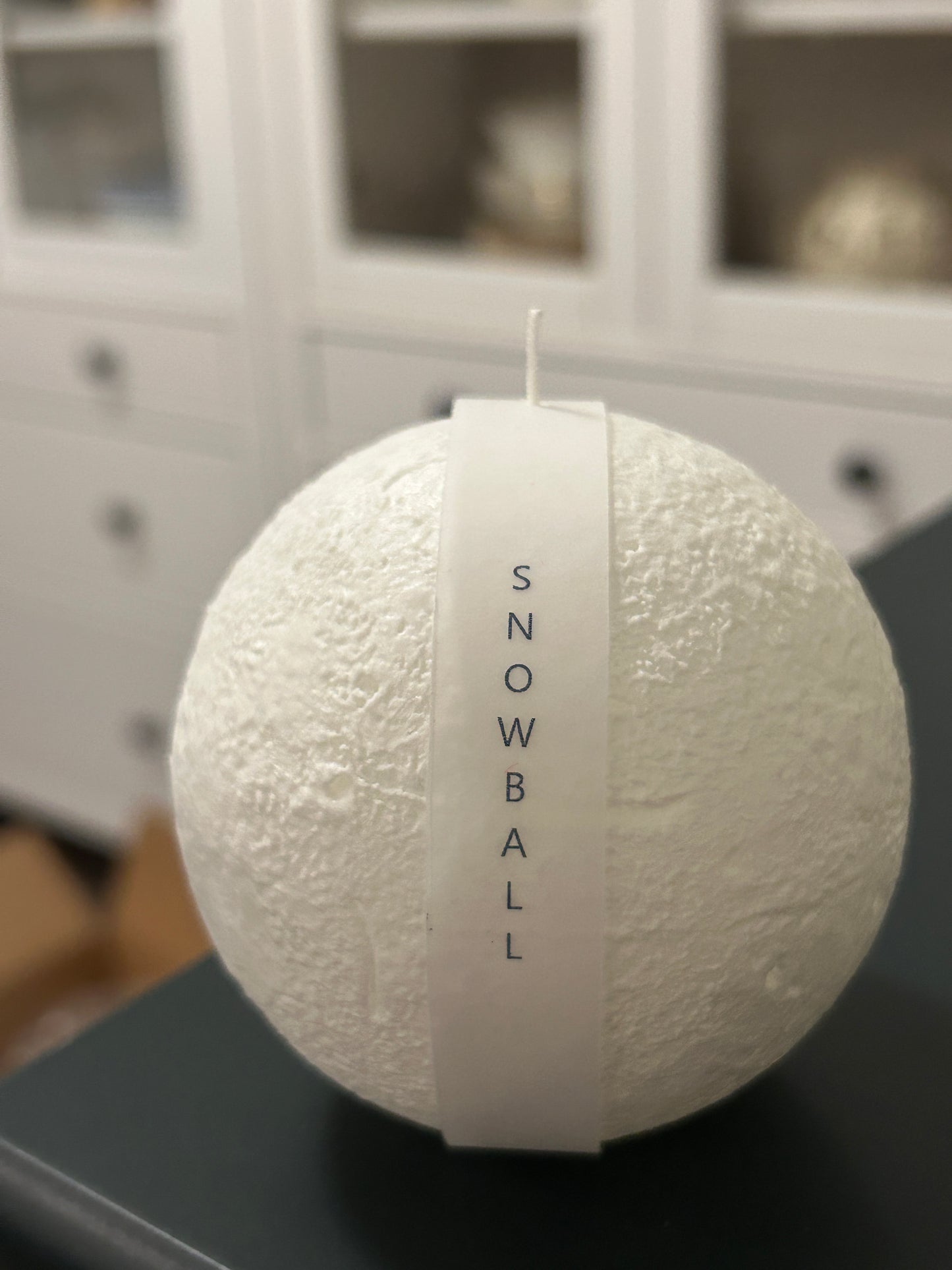 Snowball Candle