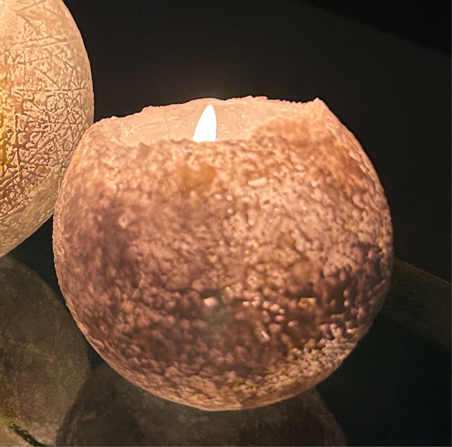 Snowball Candle