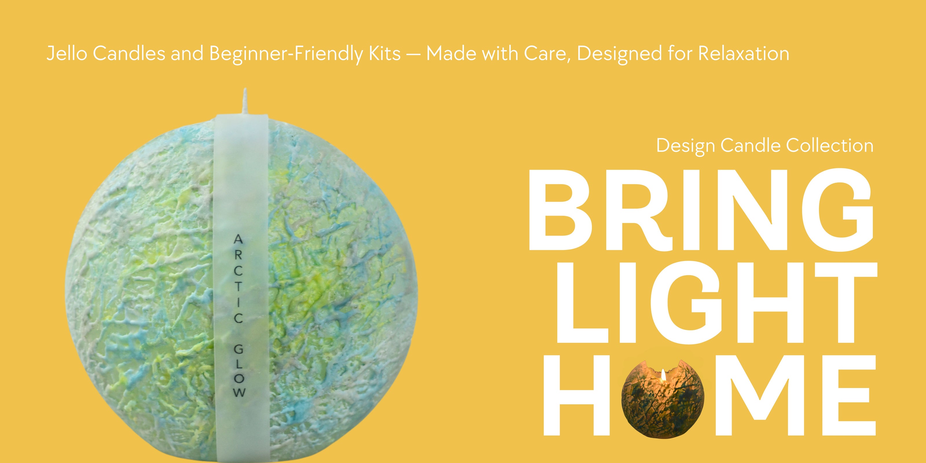 Candle making kits, tools, and handcrafted candles from Jello Candle Hong Kong